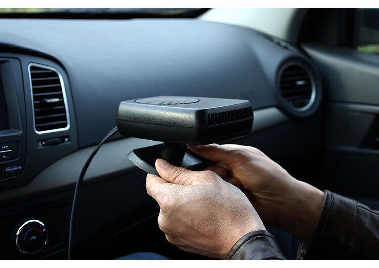 新车用冷暖风机汽车前玻璃除雾除霜器12v/24v车载暖风机出口品质