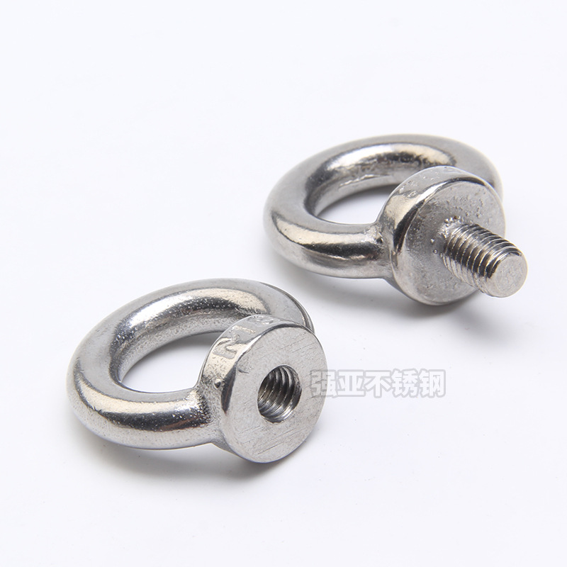 强亚现货 不锈钢螺母 不锈钢紧固件吊耳螺母 圆形螺母 量大优