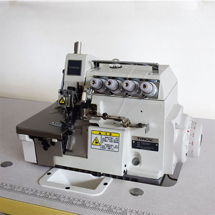 标准牌354dy四线锁边机 直驱厚料专用包缝机 吃厚布袋锁边机