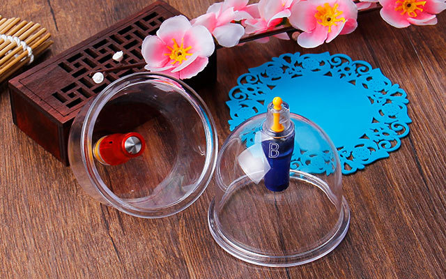 厂家直销 拔罐器家用真空磁疗抽气式拔气罐拔火罐单罐加厚