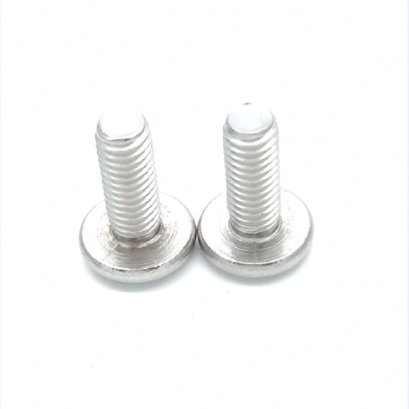 304不锈钢内六角家具螺丝 6*50平头倒边内六角