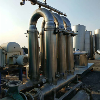 二手废水蒸发器双效浓缩蒸发器二手设备市场供应多种型号