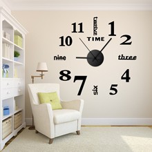 挂钟 DIY时钟创意墙钟表批发diy挂钟客厅时钟挂钟壁钟 欧式 時鐘