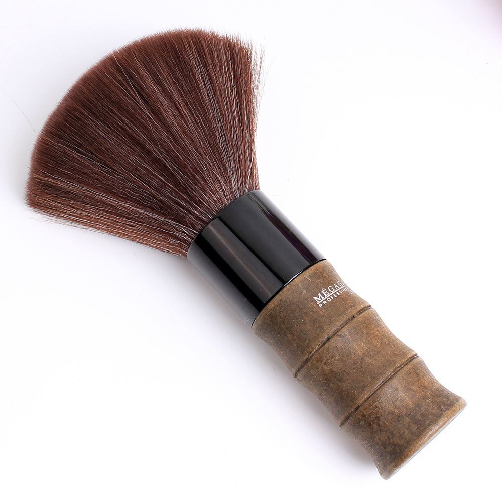 实木理发美发刷毛发刷 扫头发清洁刷碎发刷剪头发刷子 去发刷毛刷