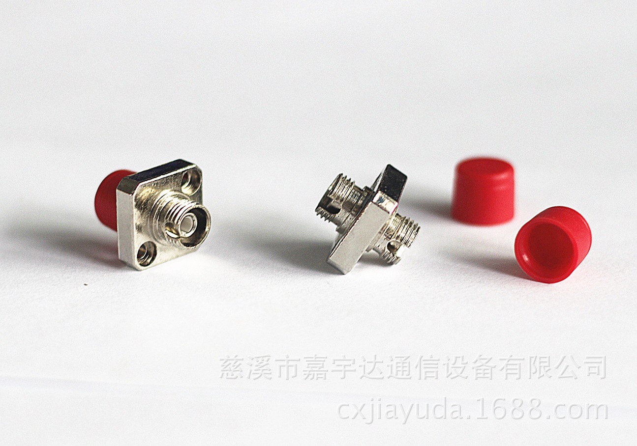 雄族sc/st/lc/fc方型/fc-sc型金属单模单工双工光纤适配器/耦合器