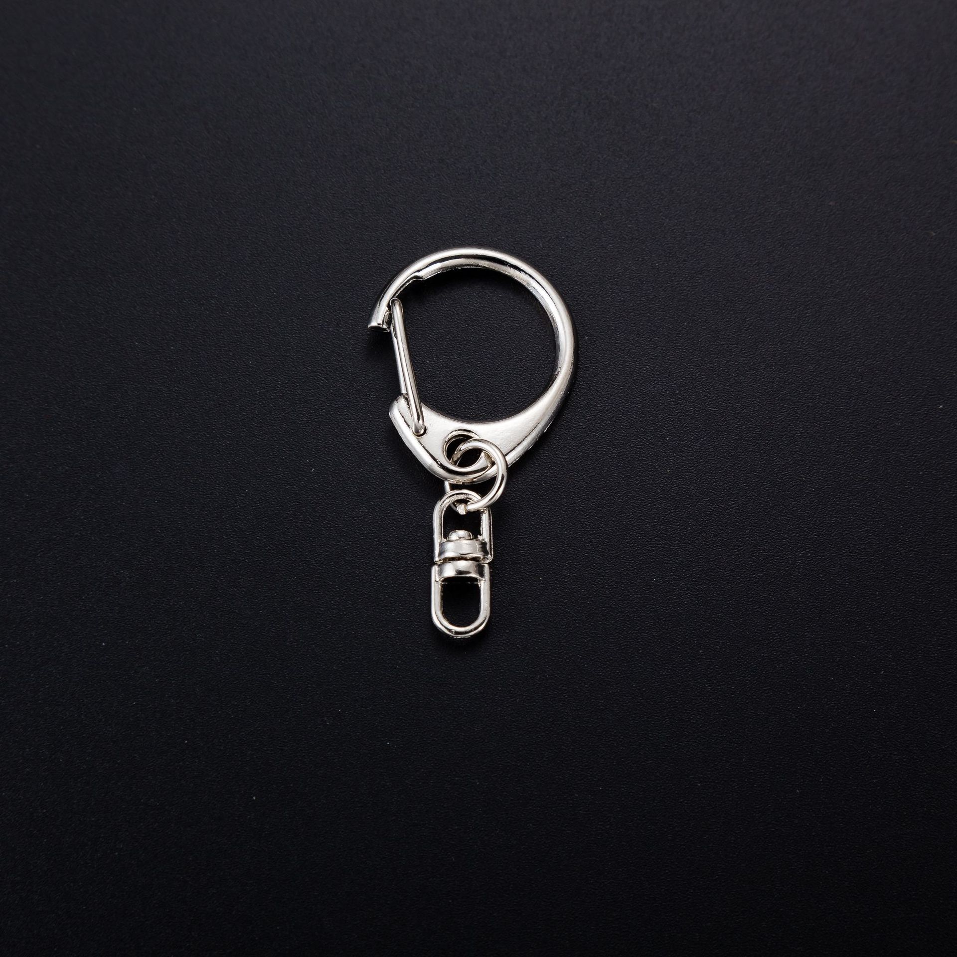 厂家供应中c扣 中8字 挂扣挂链 锌合金钥匙扣