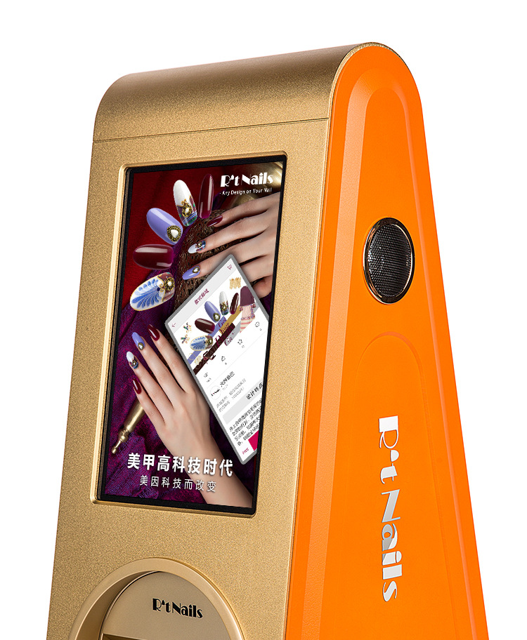 自动智能多功能一体式彩绘美甲印花机 3d照片做指甲喷绘打印机器