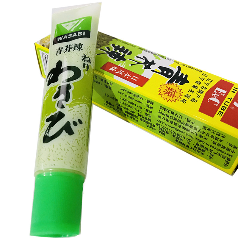 寿司伴侣芥末43g 青芥末辣芥末酱辣根酱生鱼片辣根芥末膏 一件10