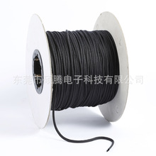 批发出售 黑色棉线套管4MM加密软编织网管电线保护软蛇皮网