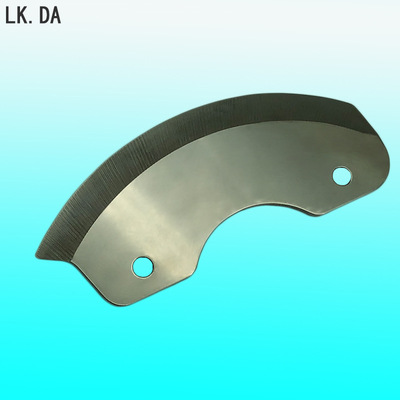 不锈钢食品刀片 搅拌机刀片 弧形弯刀片 异性刀片定做