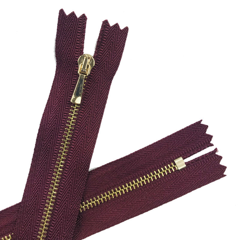 厂家生产服装金属拉链 家纺2号金属拉链 闭口开口外套夹克拉链