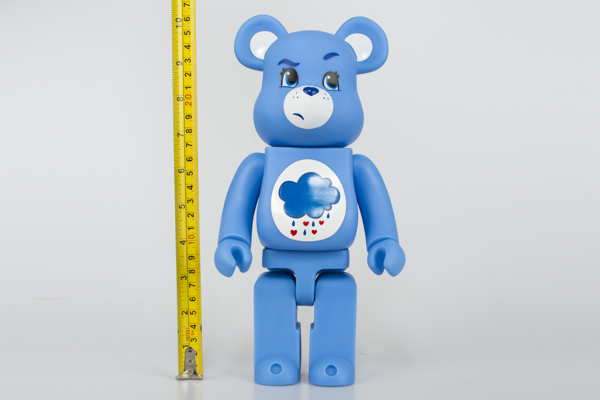 bearbrick暴力熊积木熊爱心熊carebears下雨彩虹熊400%彩盒关节响