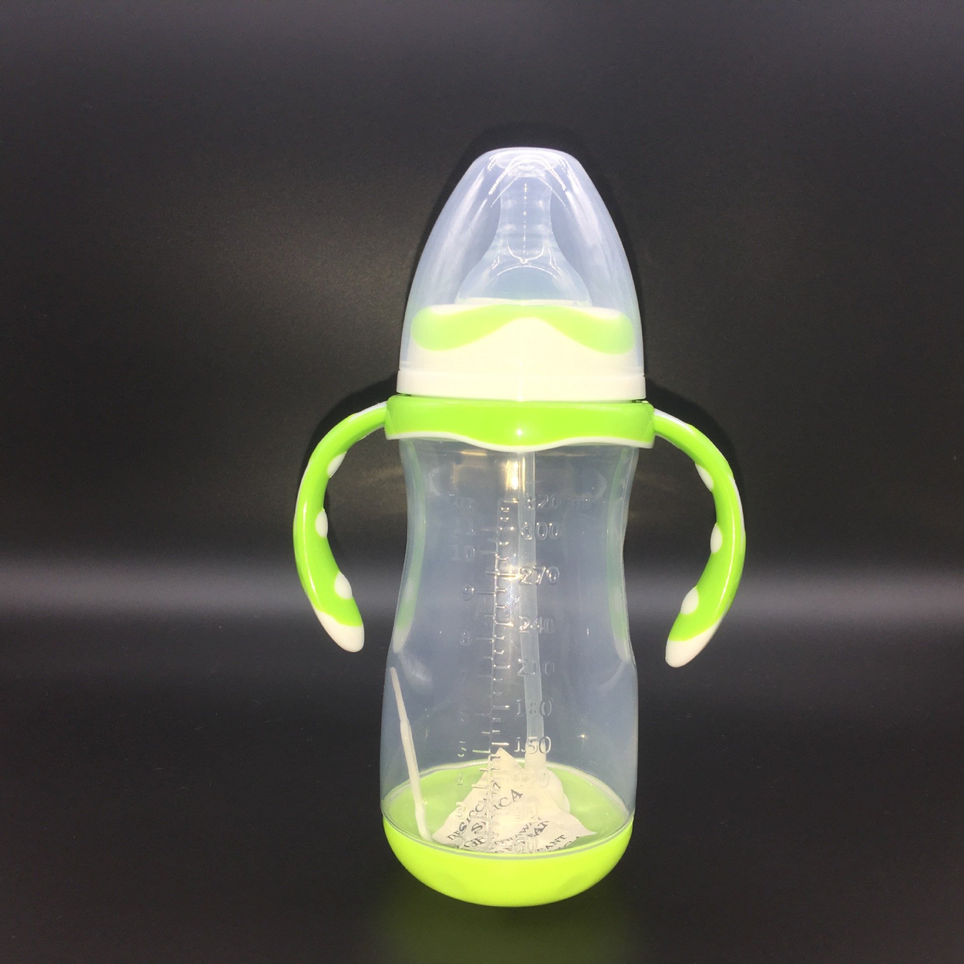 厂家直销新生婴儿宽口径pp塑料奶瓶宝宝感温变色奶瓶批发母婴产品