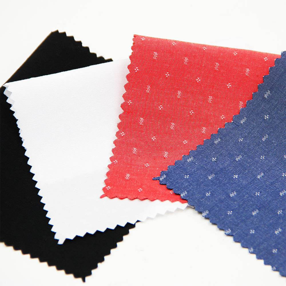 2018春夏新款 色织平纹小提花布115g 时装男士衬衫面料供应