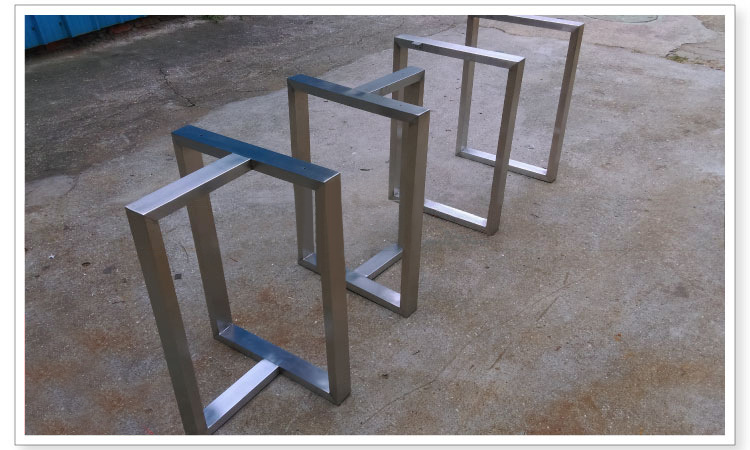 金属家具定制时尚不锈钢家具订制桌脚定做不锈钢茶几腿金属台脚