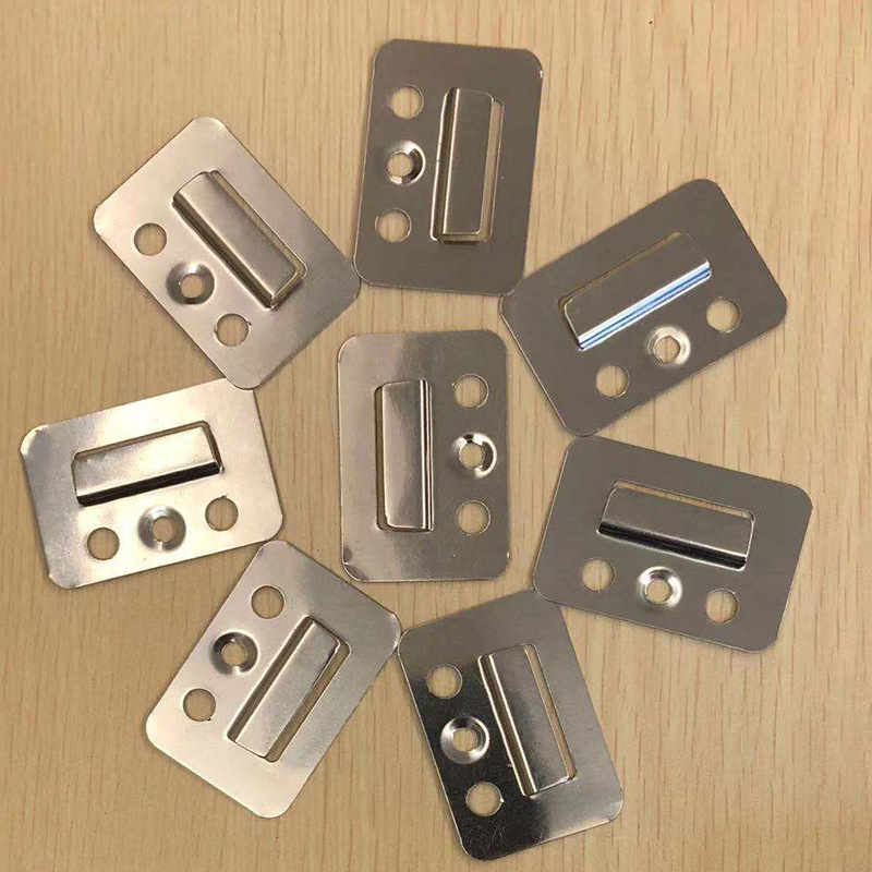 集成墙板卡扣不锈钢卡扣固定卡子厂家直销竹木纤维集成墙面板扣件