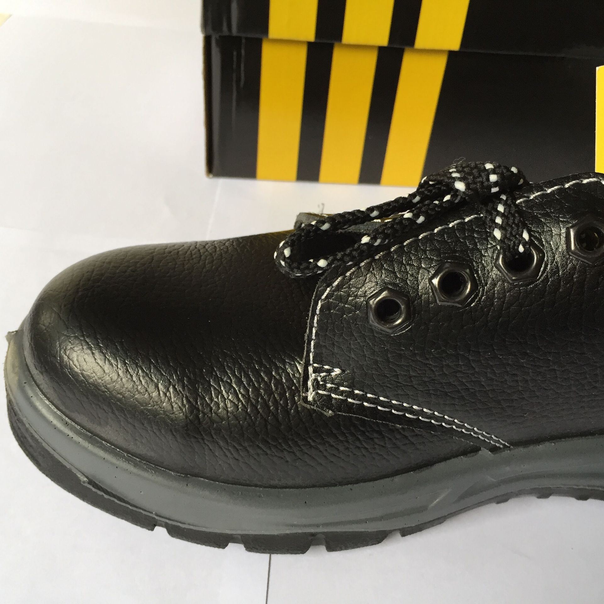 益欣牛皮防砸保护足趾电绝缘劳保鞋防护鞋6kv鞋绝缘皮鞋电工皮鞋