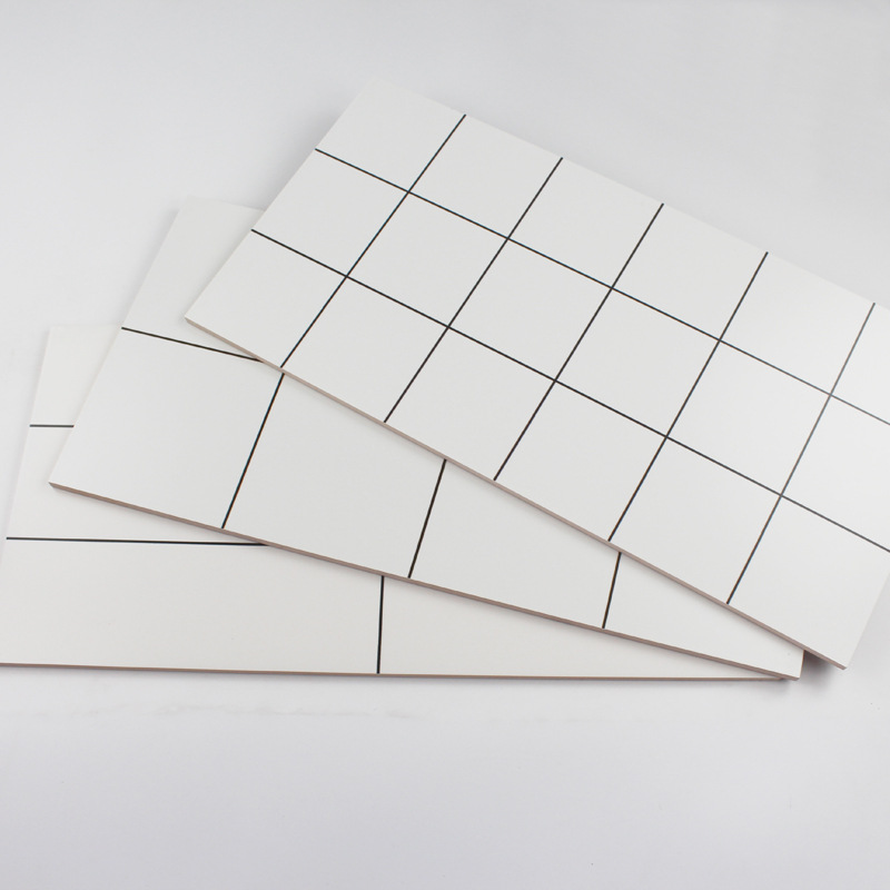 批发格子砖 黑白格子瓷砖图片 简约北欧小方格背景墙面砖