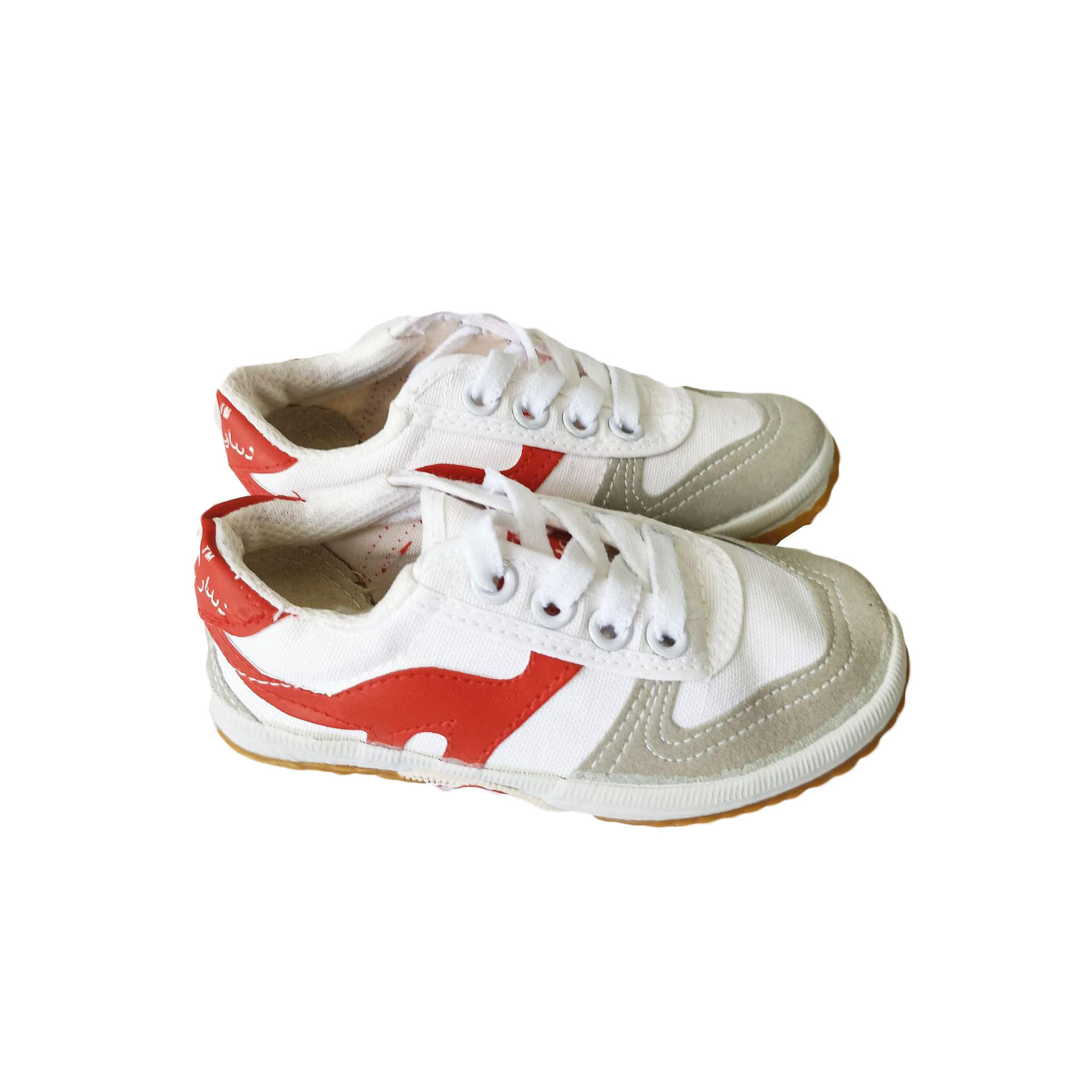 跨境新品休闲运动外贸原单轻便时尚儿童鞋硫化胶底袋鼠鞋单鞋出口