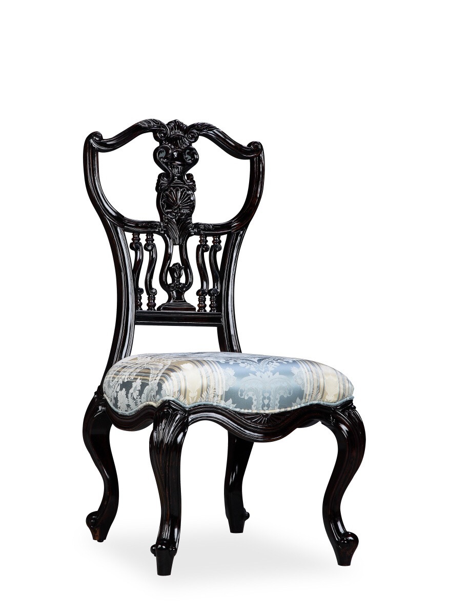 新古典真皮餐椅