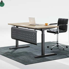 德昌五金dd13智能站立式记忆电动升降桌办公台单双电机多功能钢架