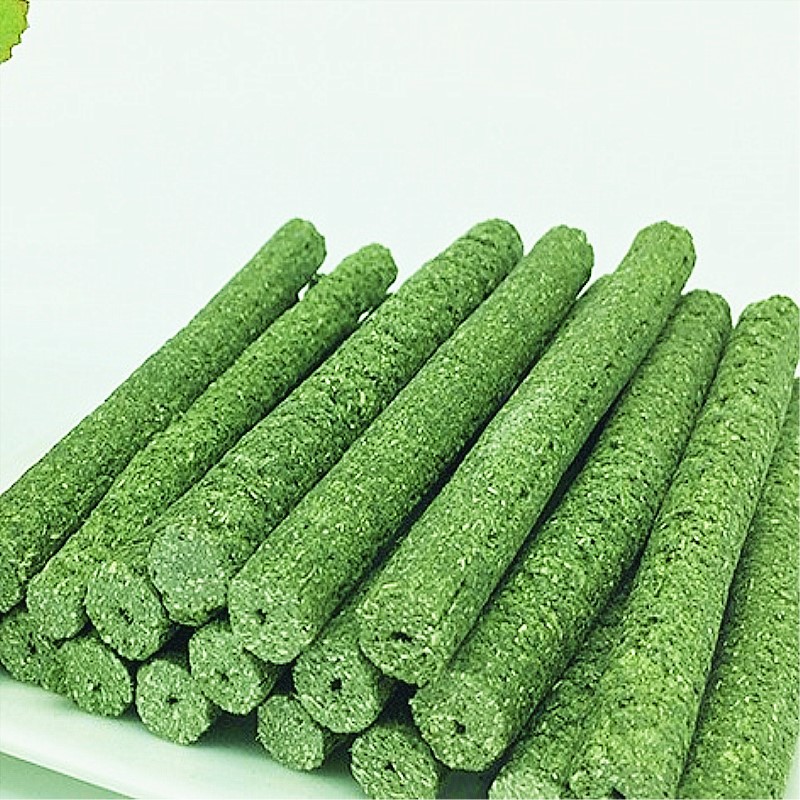 苜蓿草磨牙草棒混合草棍草棒兔子龙猫豚鼠磨牙棒(散装50斤一箱)