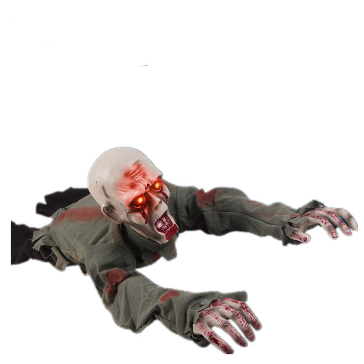 万圣节道具 鬼节派对鬼屋酒吧ktv装饰电动恐怖大爬鬼爬行僵尸丧尸