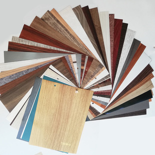 厂家批发pvc橱柜吸塑膜 防水装饰贴膜环保波音软片覆膜高档木纹膜