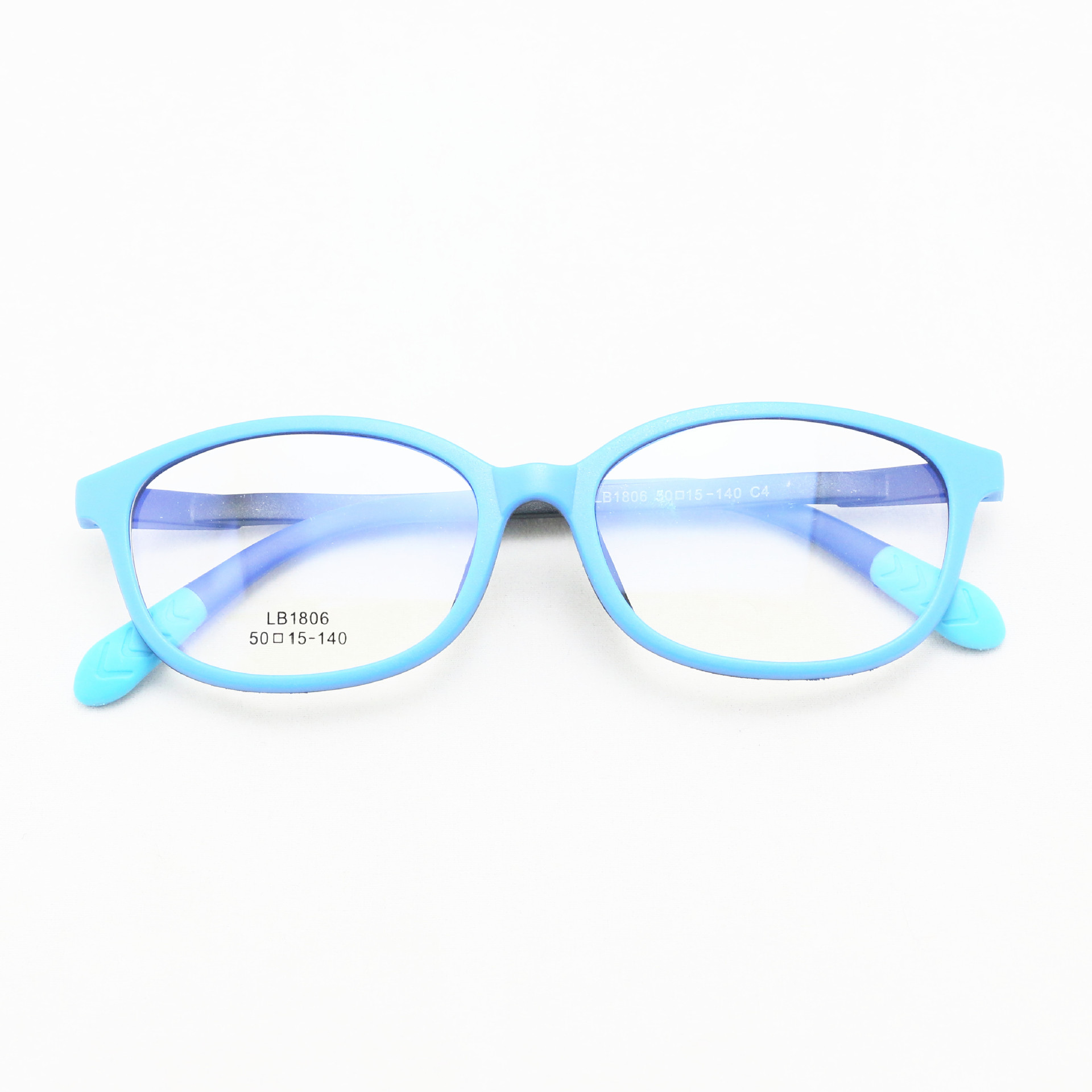 新款硅胶眼镜框 无螺丝款儿童眼镜架配近视眼镜1806
