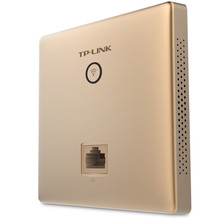 TP-LINK AP1202I-POE香槟金86型无线AP面板WIFI覆盖双频5G嵌入式