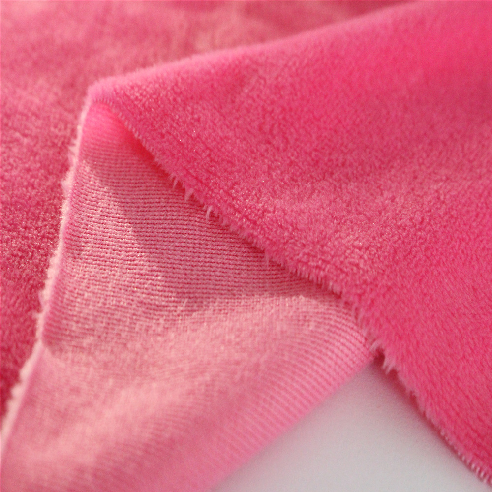 厂家供应 剪毛布玩具绒布超柔短毛绒 仿超 氨超 单面剪毛