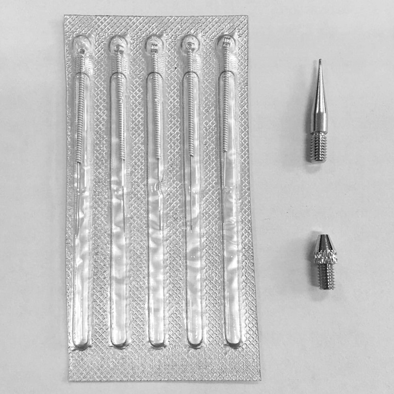 脸部祛斑点痣笔针头美容点痣笔细针头点痣扫斑笔配件