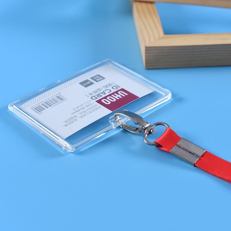 厂家定制亚克力胸牌 公司员工胸牌 亚克力出入证件定制