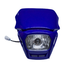 ATV沙滩车越野车摩托车方头罩前大灯鬼头罩改装照明前灯厂家直销