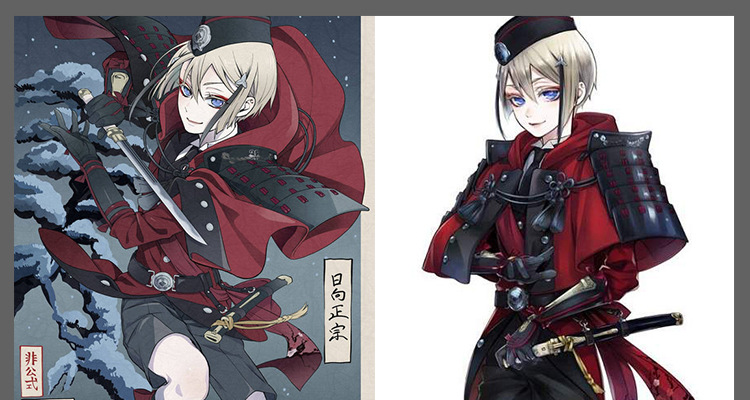 刀剑乱舞日向正宗短刀cosplay动漫舞台表演武器道具装备木刀木质