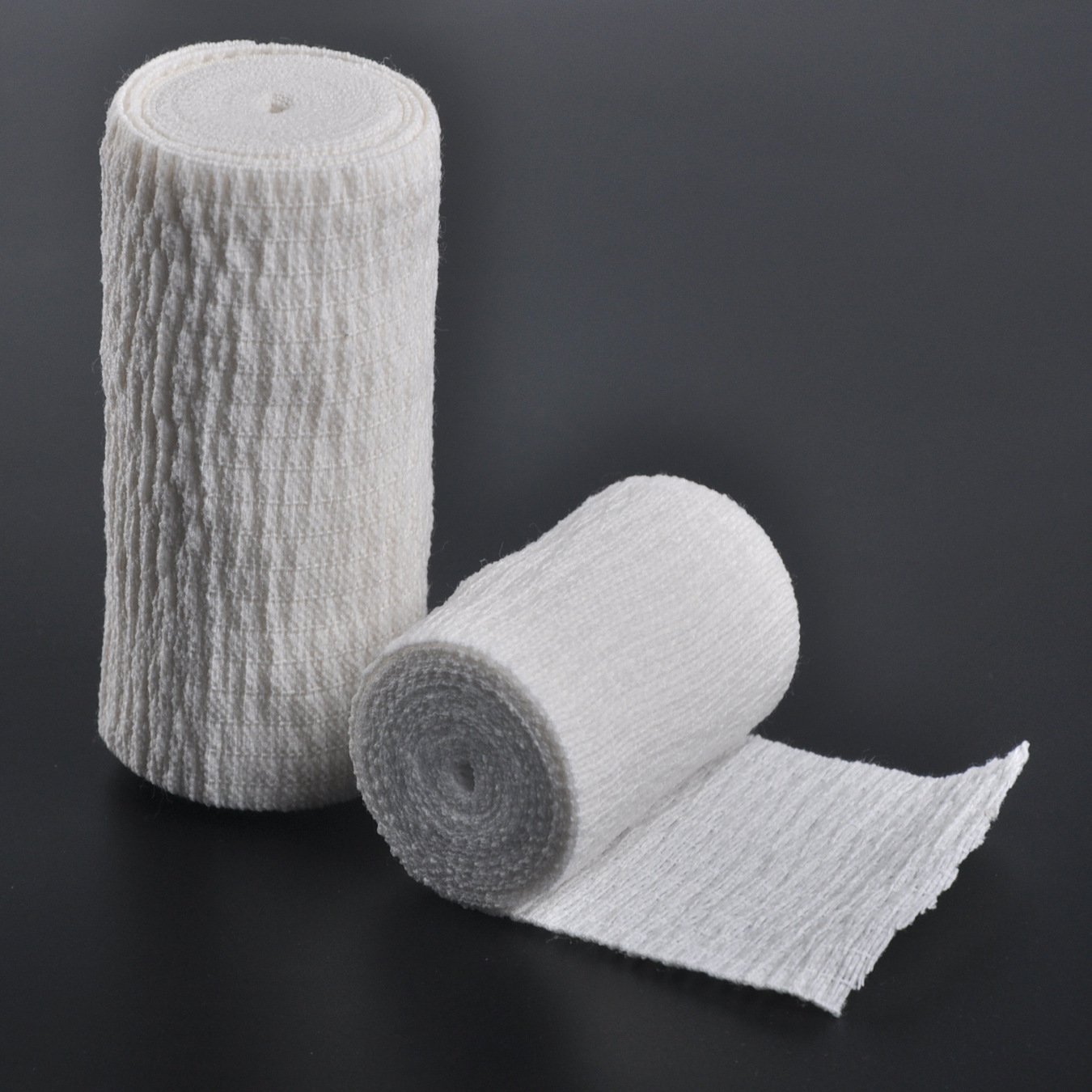 运动防护用绷带涤棉氨纶轻弹绷带轻弹皱纹防护绷带弹力绷带