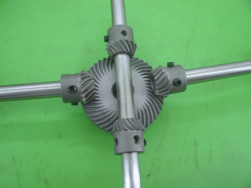 1模数小螺旋伞齿轮电动工具微型1:3非标弧齿锥齿轮伞齿加工定做