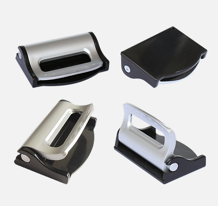 自由移动翻转式固定调节安全带长度松紧的汽车安全带固定卡扣夹子