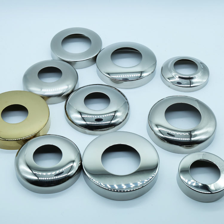 厂家直供不锈钢装饰盖弧形盖碗盖包盖立柱护栏装饰盖精抛600#出口