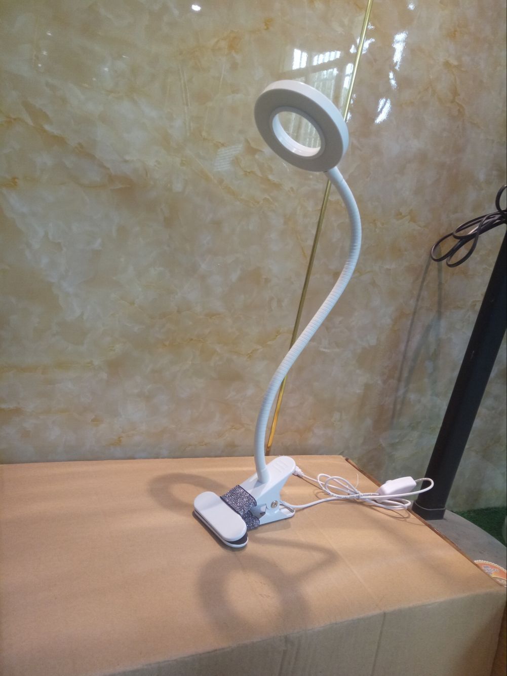 厂家直销 便携led冷光灯夹子式美甲灯半永久专用无影灯