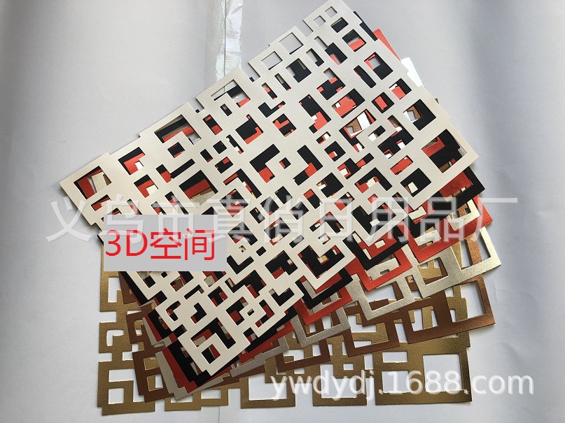 皮革镂空餐垫防滑隔热餐垫 欧式防水防滑桌垫详情11
