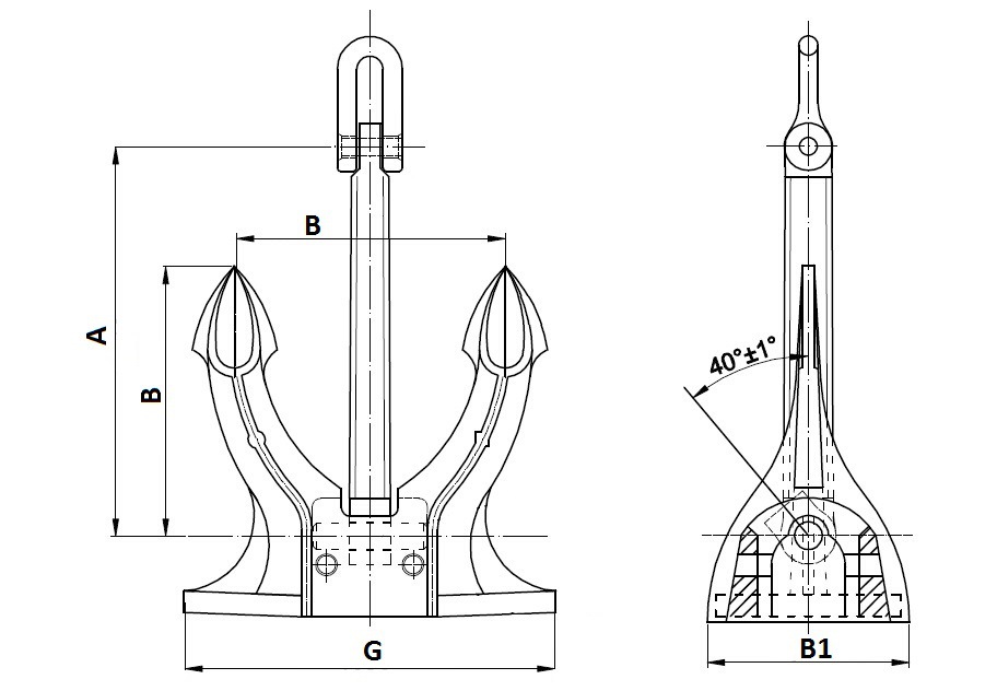 sr型 spek斯贝克锚