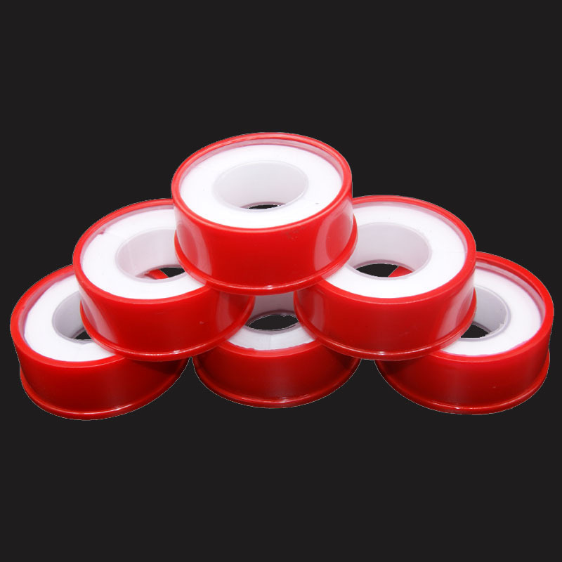 Ptfe Oil-Free Teflon Tape 15 M 20 M Red Shell Teflon Tape Engineering Teflon Tape Raw Tape Waterstop