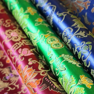 丝绸布织锦缎面料