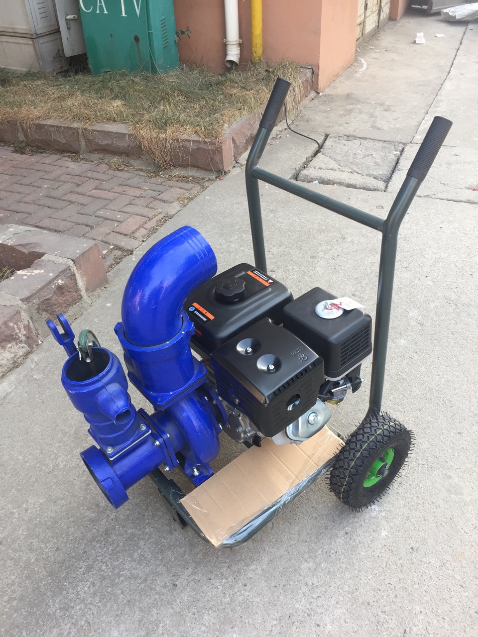 190汽油机5寸压井离心大流量农用汽油机抽水泵