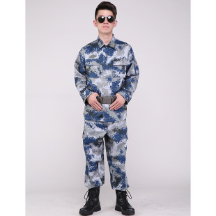 夏季城市迷彩作训服空军迷彩服