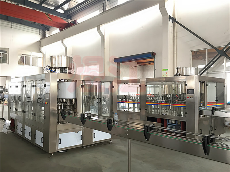 全自动果汁饮料灌装机生产线玻璃瓶装果汁茶饮料灌装机