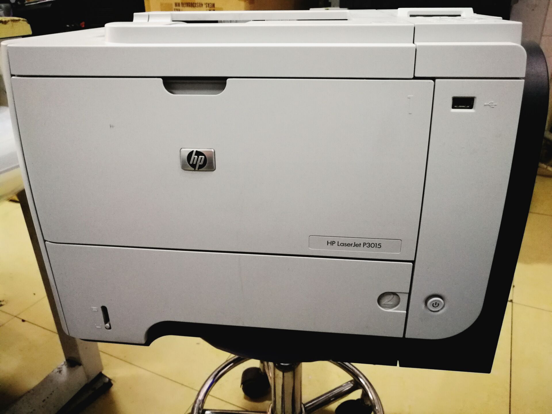 惠普p3015打印机 p3015dn 网络 自动双面 高速打印机 二手hp3015