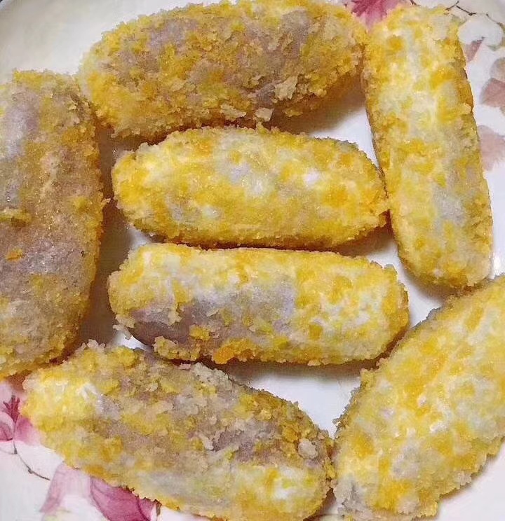 广东潮汕特产芋泥卷传统手工香芋酥卷春卷大排档糕点心批发