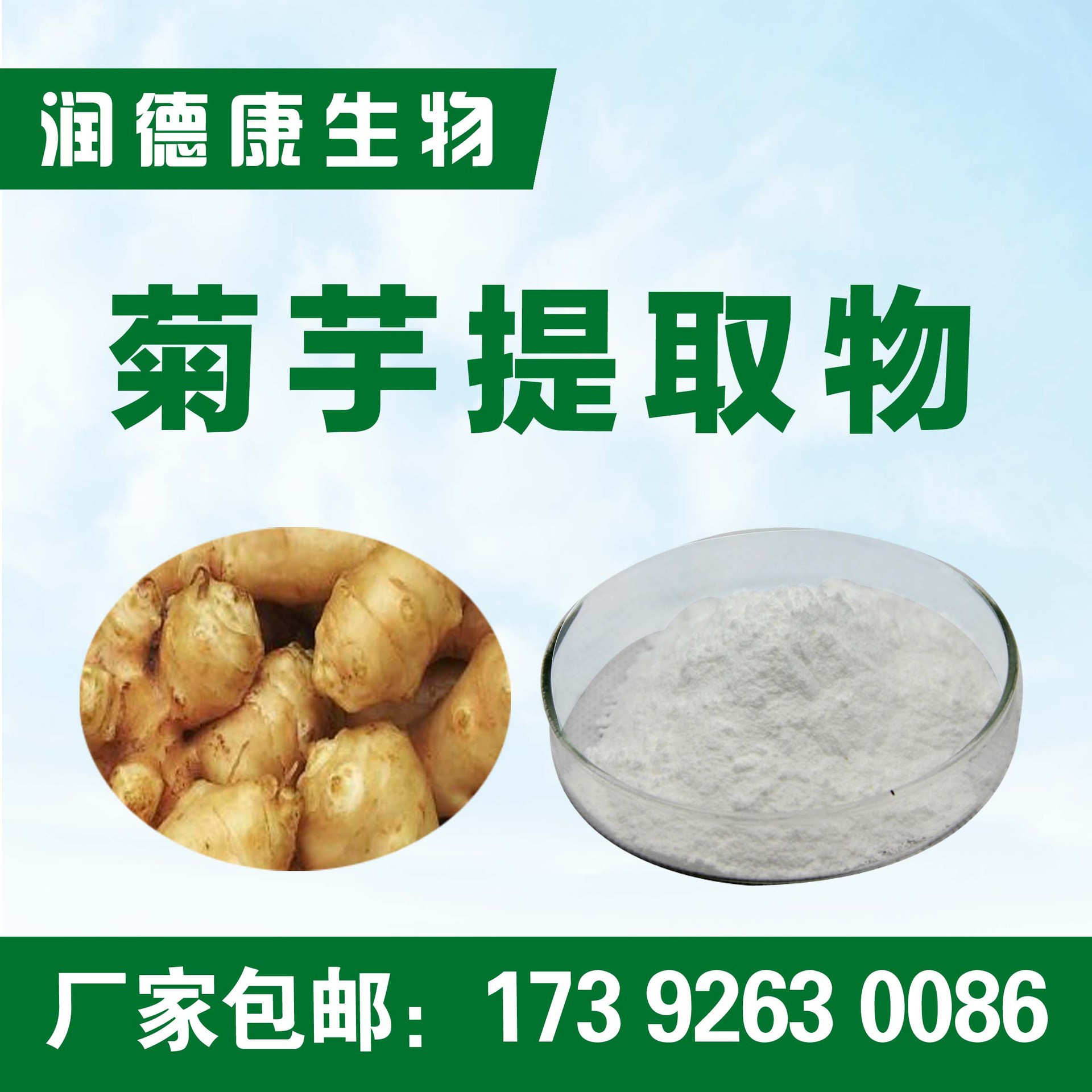 菊芋提取物90% 食品级菊芋粉 1公斤起售 菊粉90% 水溶现货包邮